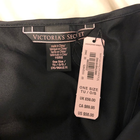 NWT Victoria’s Secret Silky Slip Robe - Picture 3 of 3